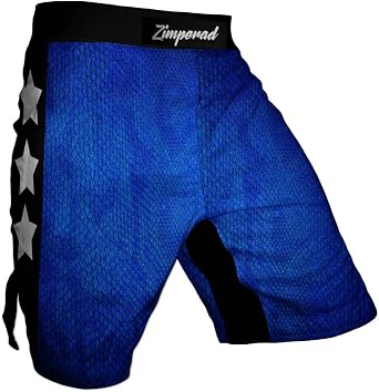 MMA BJJ Cross Training Workout Shorts Jiu Jitsu No Gi Fight Pants - for Grappling, Wrestling, Muay Thai & Boxing