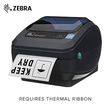 Amazon.com : Zebra 4 x 2 in Thermal Transfer Paper Labels Z