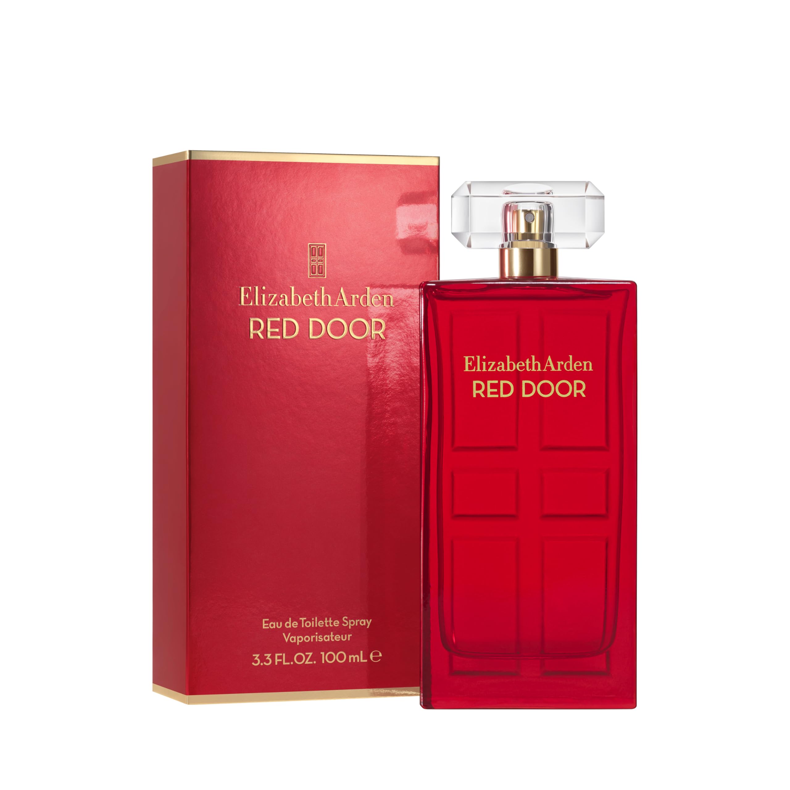Elizabeth Arden - Red Door, Eau de Toilette, con Lirios del Valle y Rosa Roja, Aroma Floral Intenso, Mezcla de Notas Sensuales, Perfume Femenino y Elegante, Mujer