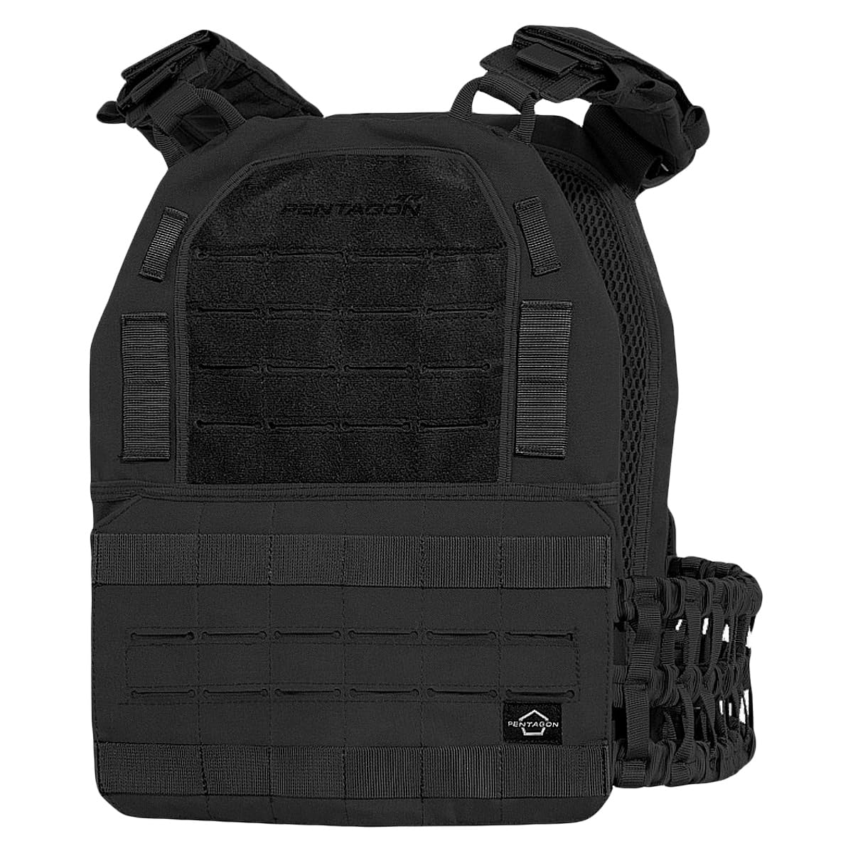 Pentagon Aspis Vest Negro chaleco para entrenamiento militar y airsoft extremo 2
