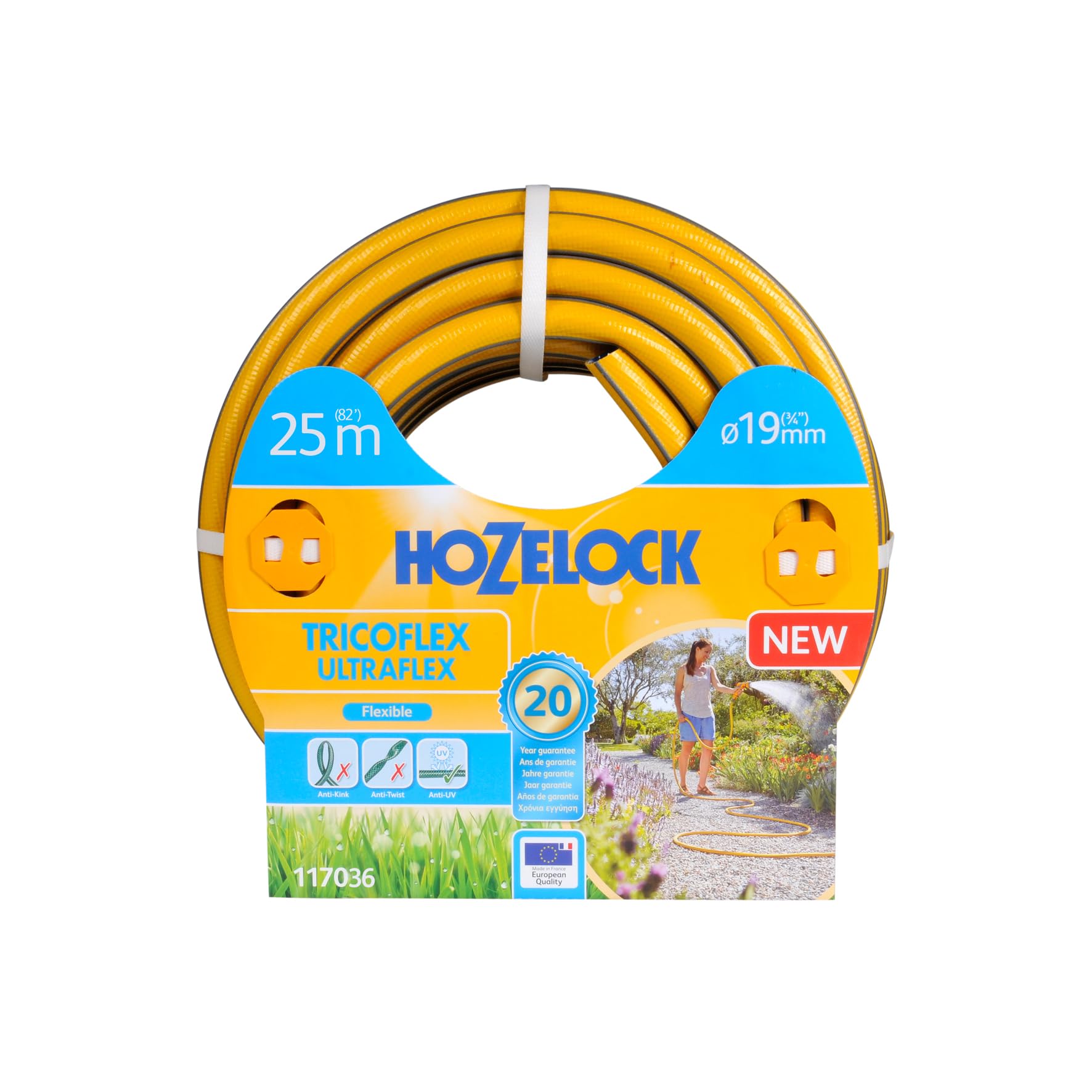 Tricoflex tuinslang 3/4 - 50 meter - 9 Bar - geel | Hevu Tools