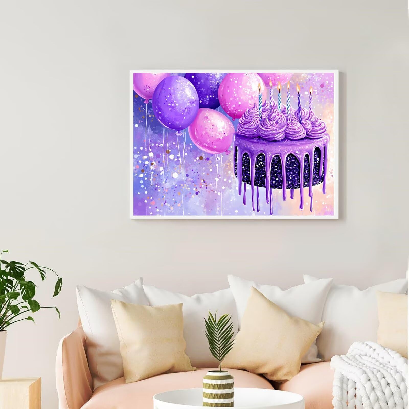 Ciasto Malarstwo diamentowe Kuchnia Diament Malarstwo Dorosły 70 x 90 cm Diament Malarstwo Sztuka dla Początkującego, DIY Diamentowy Zestaw do haftu krzyżykowego do dekoracji ścian domu, prezent dla
