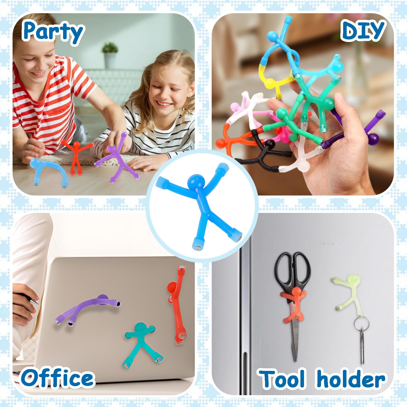 28-Pack gekleurde koelkastmagneten, sterke magnetische punaises met opbergdoos, whiteboardmagneten, kaartmagneten, kantoormagneten, kalendermagneten kopen vanaf een prijs van 5.92