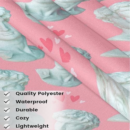 Miniatura 3 de David Statue Love - Paquete de 3 delantales de servidor con 3 bolsillos impermeables para mujer, delantales de media cintura para cocinar,