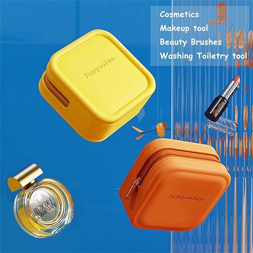 Miniatura 4 de BUEAY Bolsa de maquillaje - Estuche de cosméticos para mujer, estuche de cosméticos, organizador de viaje, neceser para niñas, bolsa de cepillo de