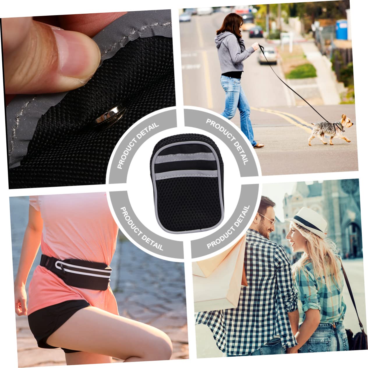 Hundeleine mit Metall Reflektierende 5 Stück-Pack aus Nylon für Hund