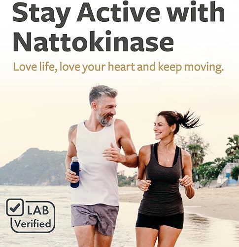 Miniatura 4 de Healths Harmony Nattokinase 2000 FU (sin OGM) Potente suplemento de nattoquinasa hecho de soja fermentada naturalmente - (suministro para 4 meses)