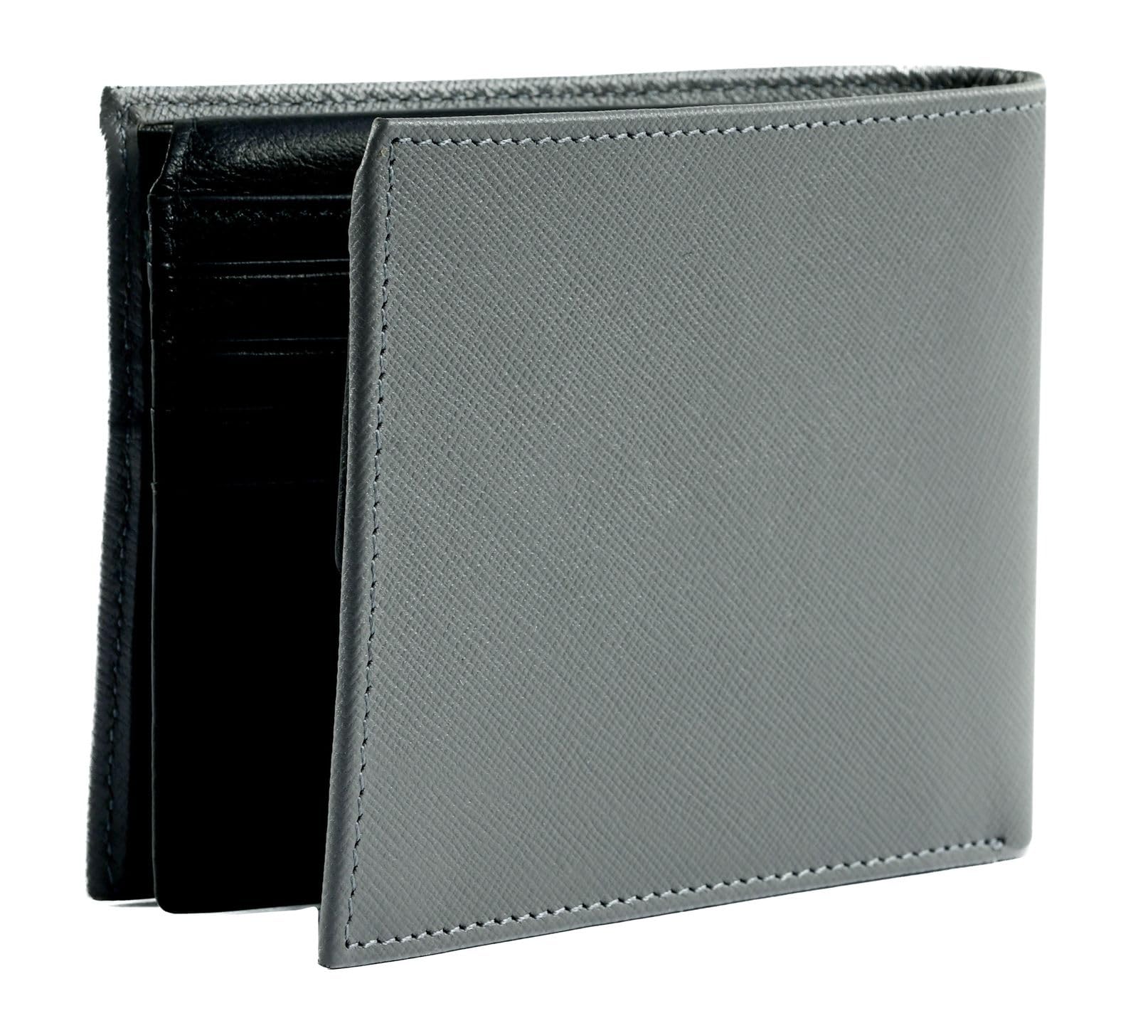 GUESS Monedero Certosa Billfold Coin Wallet Anthracite Gris