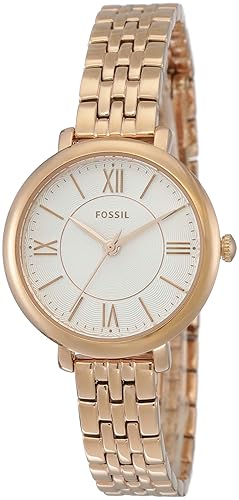 Jacqueline Analog White Dial Women's Watch - ES3799
