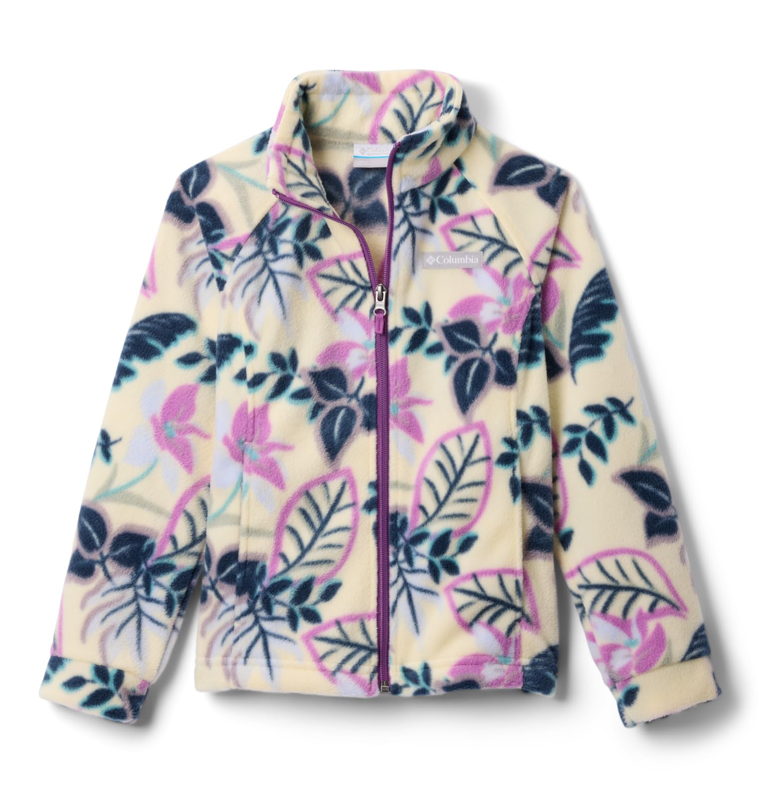 Columbia Youth Girls Benton Springs II Printed Fleece Jacket