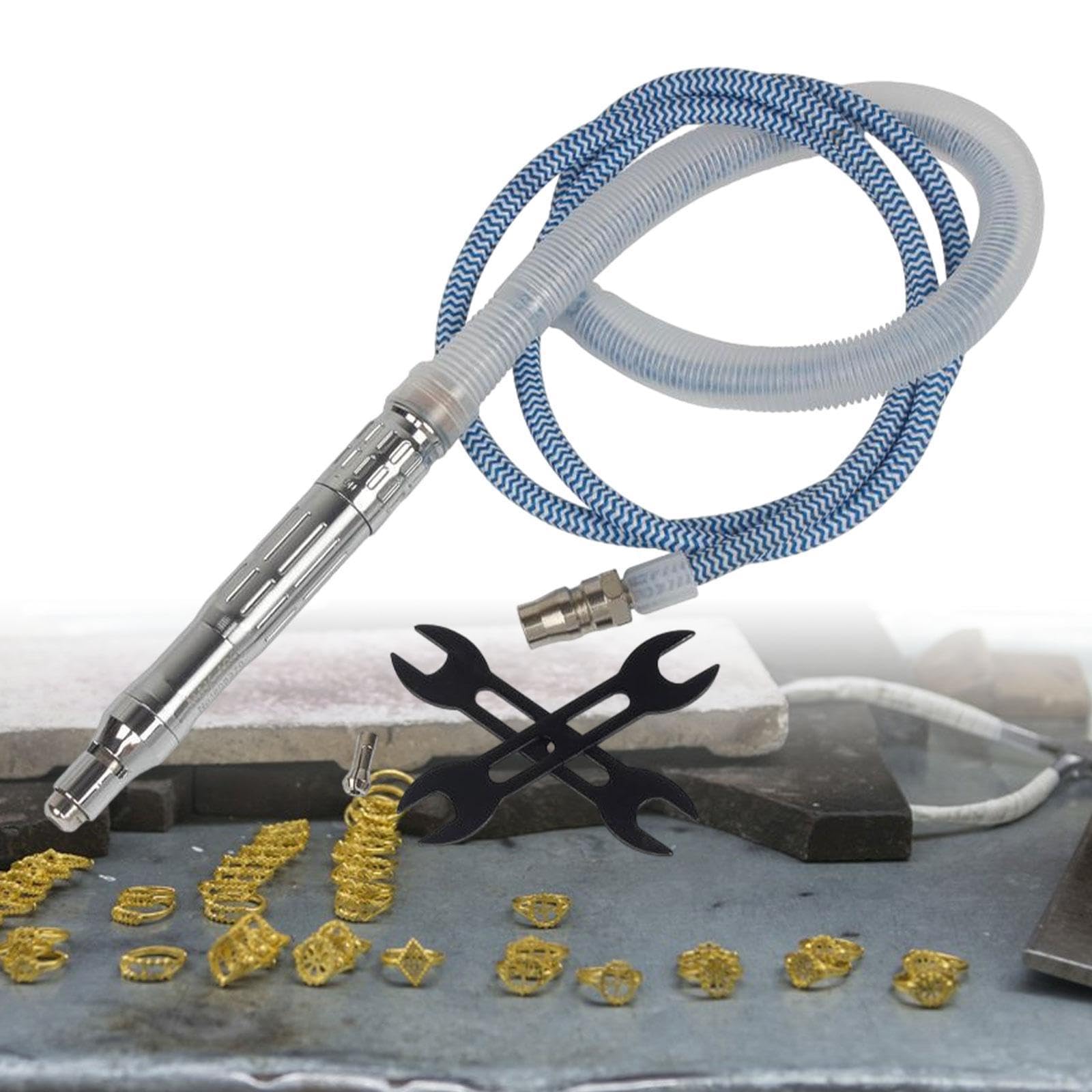 Generic Micro Die Grinder Pencil Grinder for Glass/Wood/Metal Sheet Practical Air Grinder Set for Welding Grinding Polishing