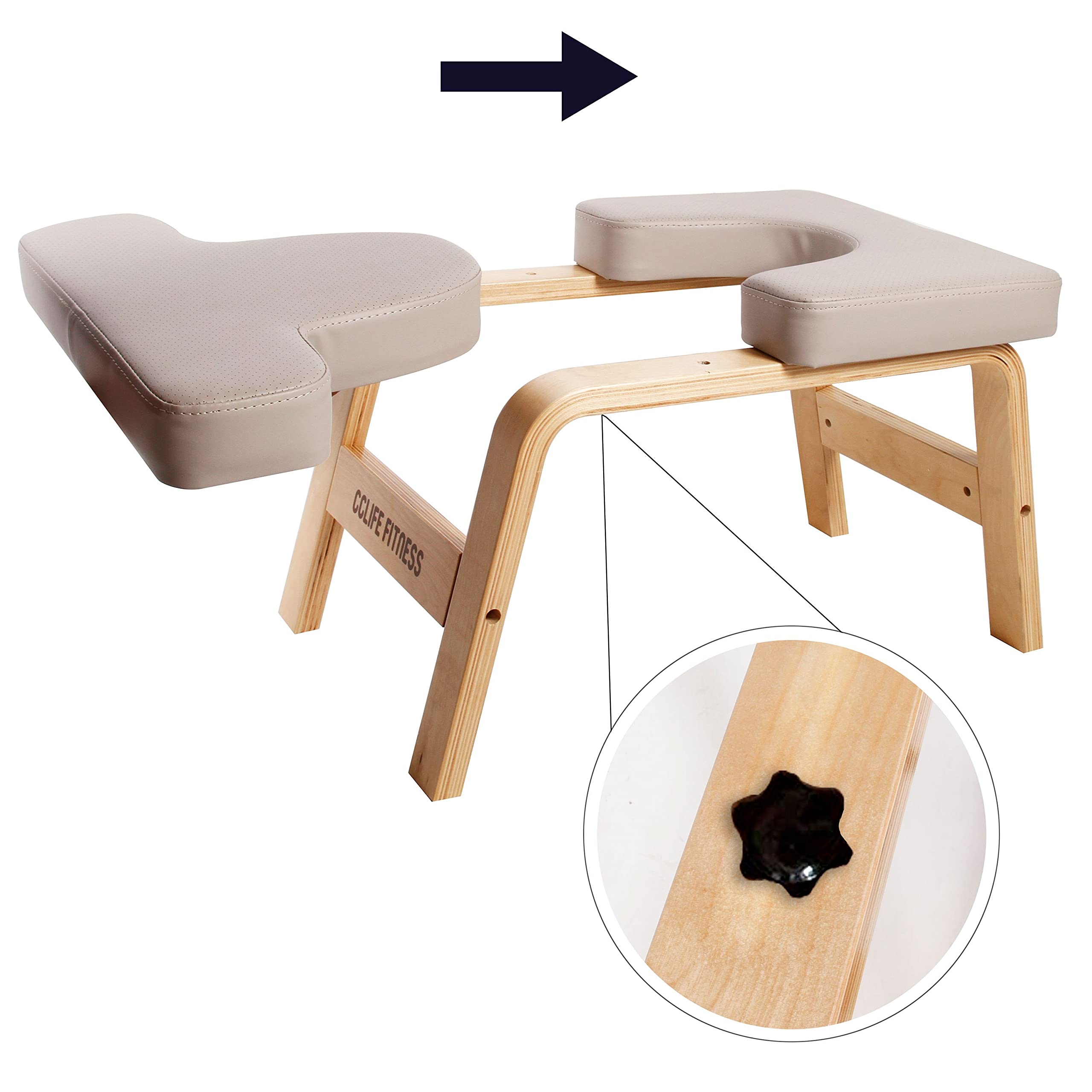 Cbt Humbler Hout en Pu Leer. | SM Toys