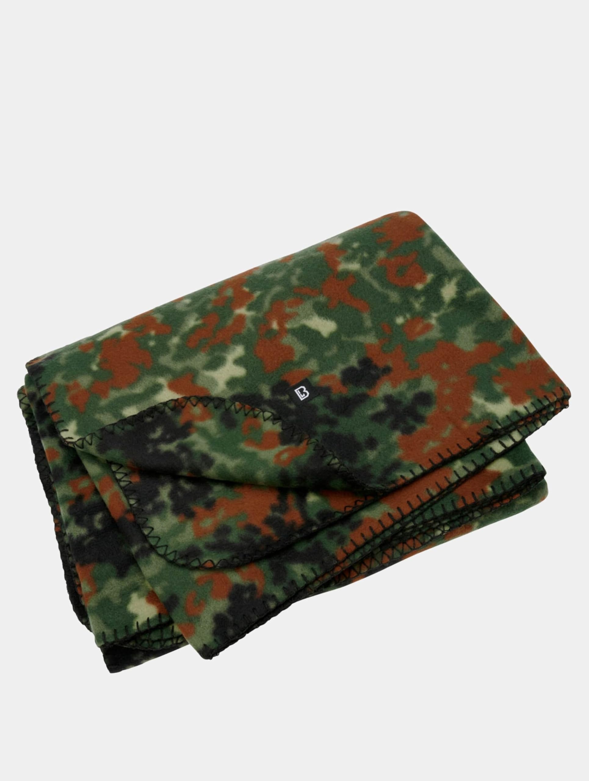 Couverture Polaire Camouflage Bundeswehr - Motif Flecktarn, Pour Camping Et Extérieur, Neuf