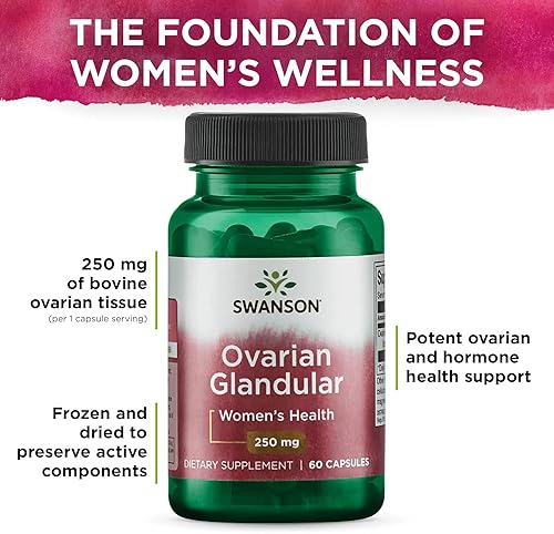 Miniatura 4 de Complemento dietético Swanson de primera calidad Ovarian Grandular 00088 oz 1