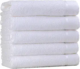 Kit 10 Toalha Rosto 50x80cm Gramatura 400g Branca