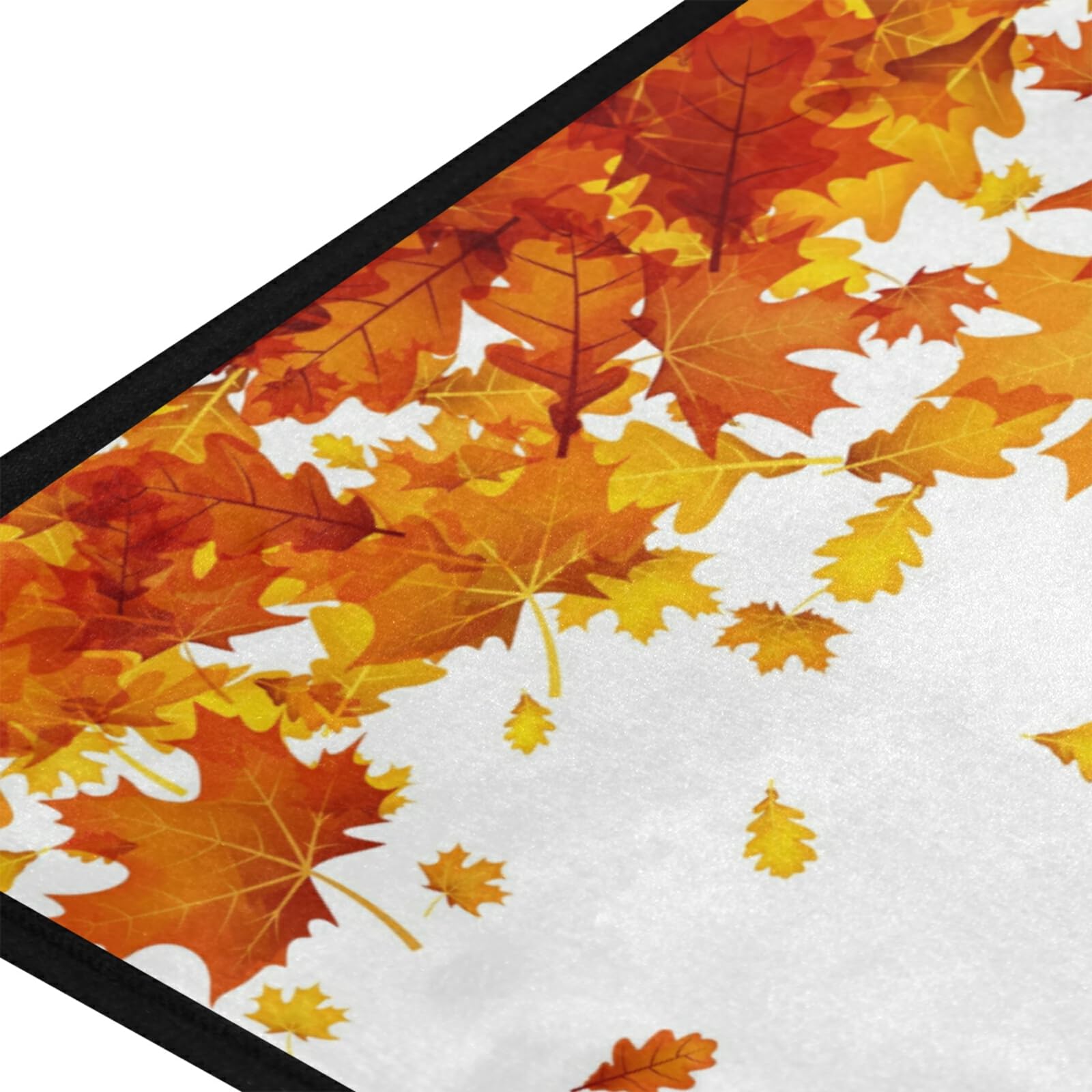 Falling Autumn Leaves Kitchen Mat, Carpet Bedroom 39 