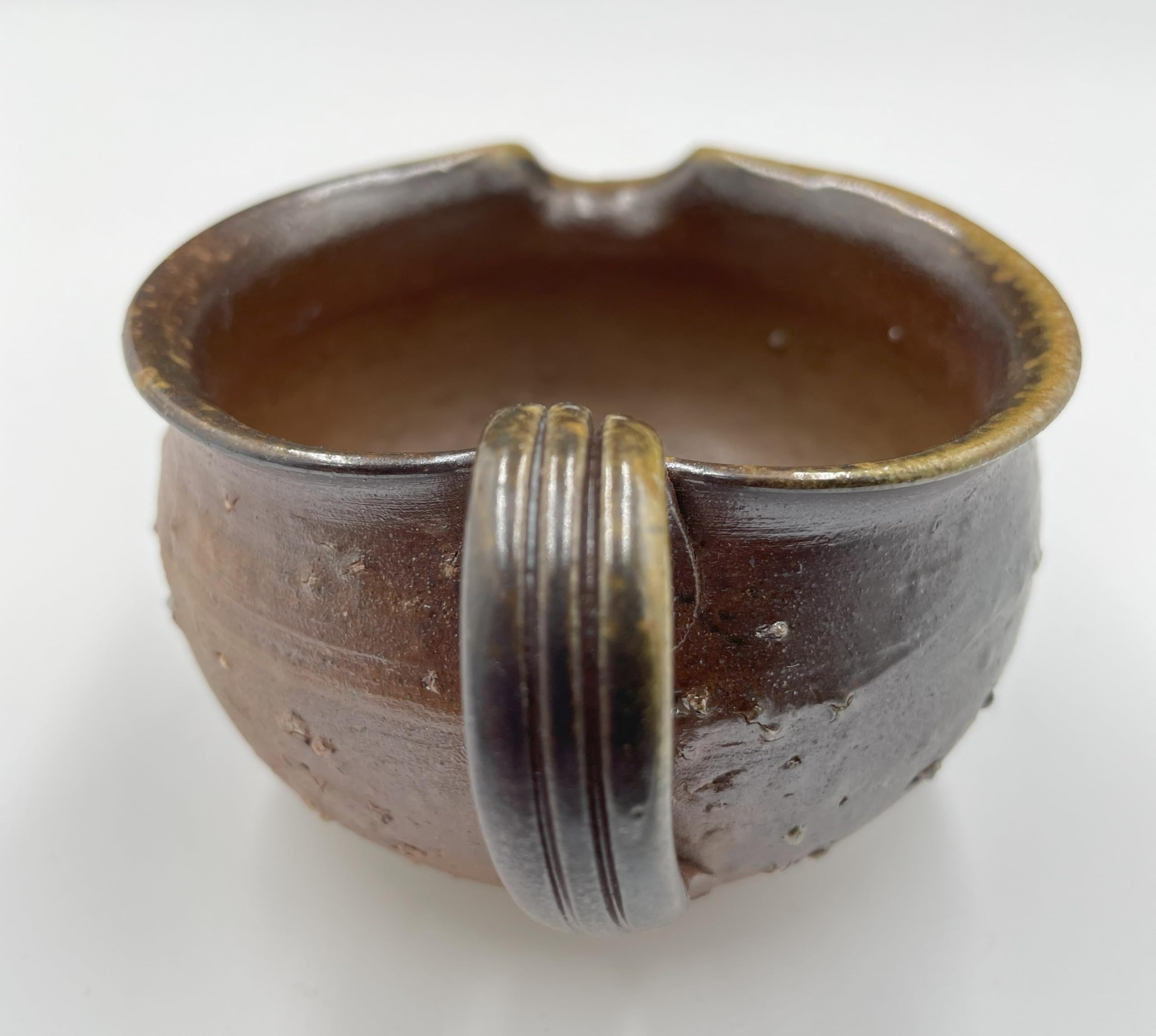 Amazon.co.jp: 備前焼 武田良昭 ハートモチーフ 水差し, 13cm×9cm×5.5