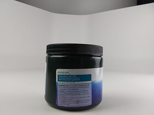 Miniatura 7 de Swanson Polvo de inositol 100% puro, suplemento natural que promueve la concentración y la relajación, apoyo nervioso y celular, (8 onzas)