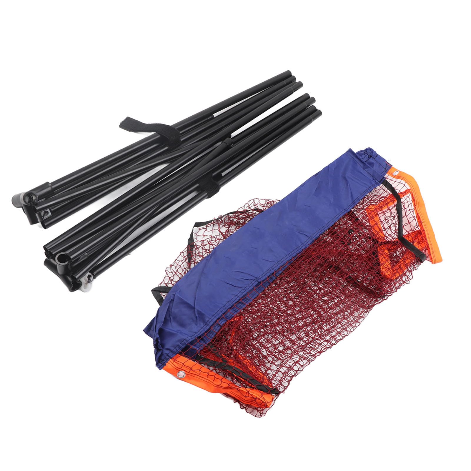 Estante portátil de red de bádminton con altura ajustable para interiores