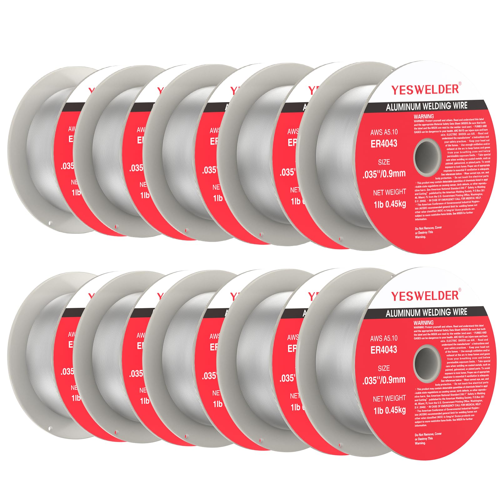 YESWELDER Silicon Aluminum Welding Wire, ER4043