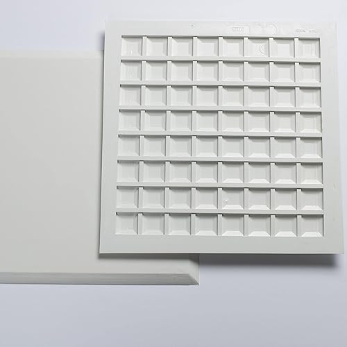 Miniatura 2 de Champro Juego de base – 4 bases de goma con parte inferior de gofre, sóftbol, bases estilo kickball, tamaño pequeño (B026B) BLANCO