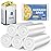 8 Gallon Trash Bags Strong, Magesh Small Trash Bags 6-8 Gallon 85 Count, Medium Garbage Bags Unscented, Leakage-Free for Bathroom Kitchen Office Trash Can, Clear, 30L