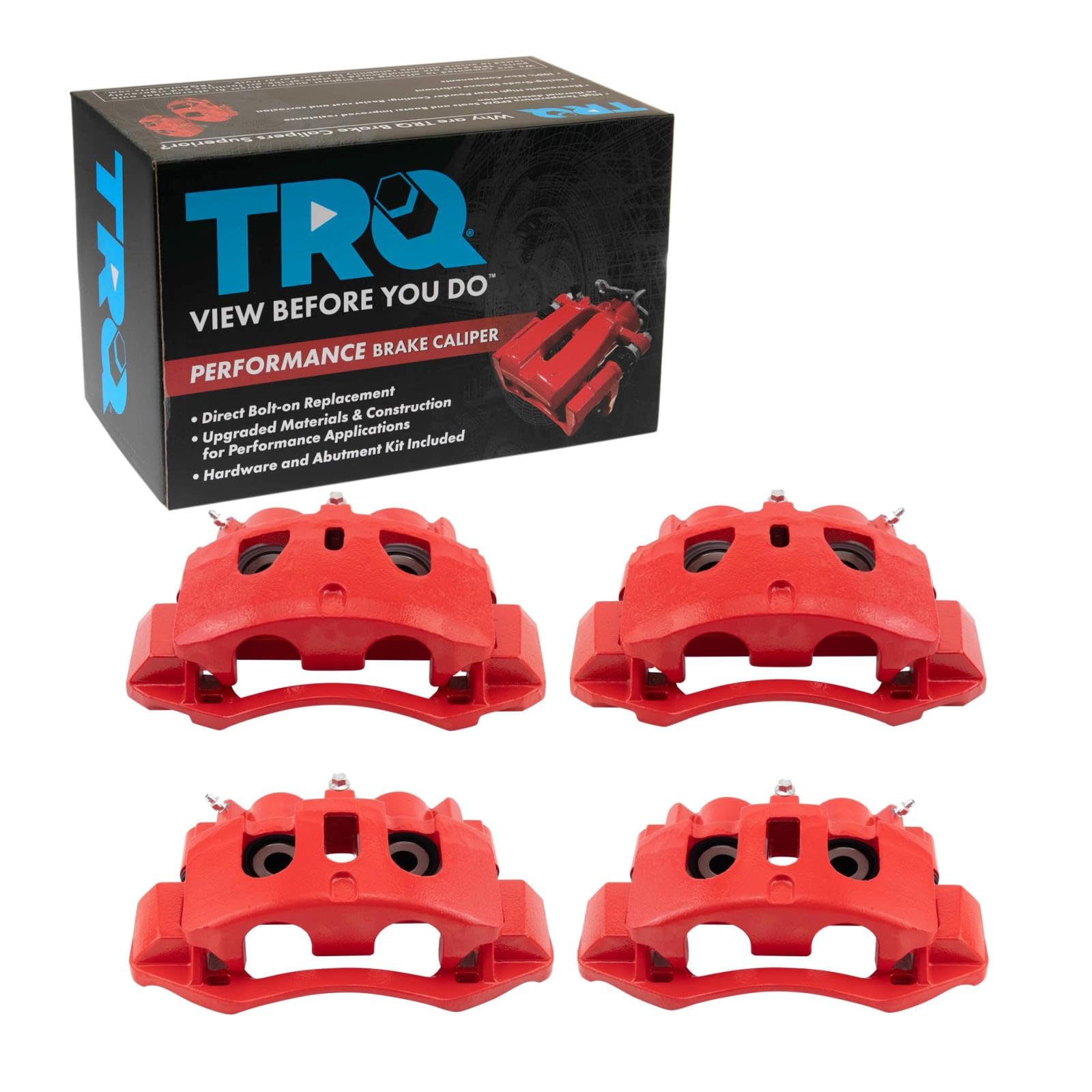 TRQ Brake Caliper Set Performance