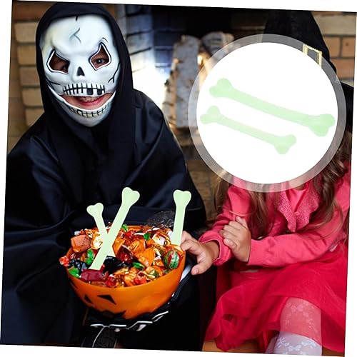 Miniatura 4 de Toyvian 144 piezas de huesos de Halloween, esqueleto de plástico, decoración de Halloween, esqueleto de dinosaurio, decoración de Halloween,