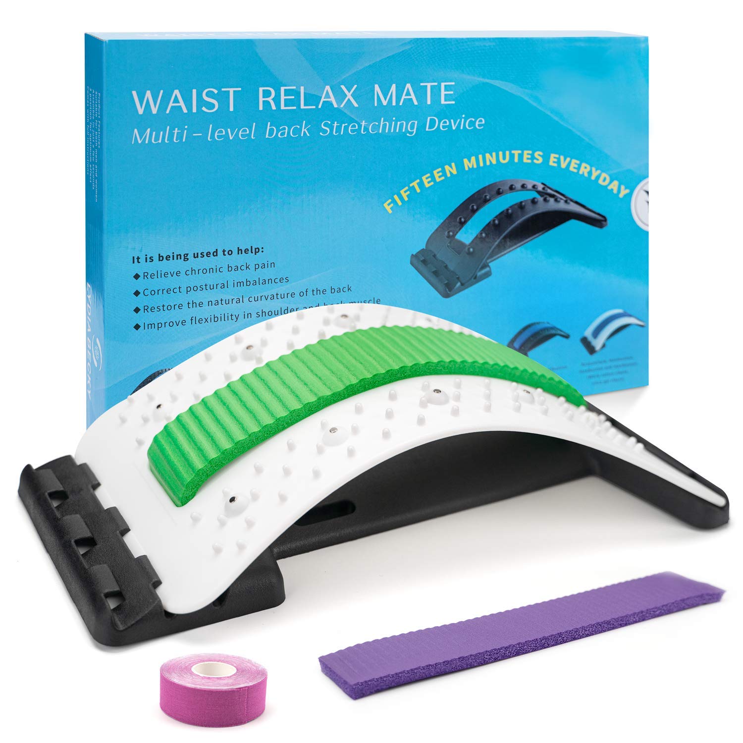 Buy PGFUN Back Stretcher, MultiLevel Back Stretching Device for Upper