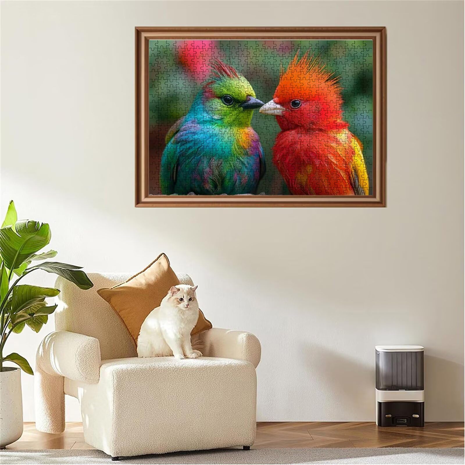 Puzzle 2000 sztuk puzzle dla ptaków drewniane układanki dla dorosłych, klasyczne gry wyzwanie dla dorosłych, idealne dopasowanie między literami z tyłu Wysokiej jakości puzzle dla dzieci dorosłych