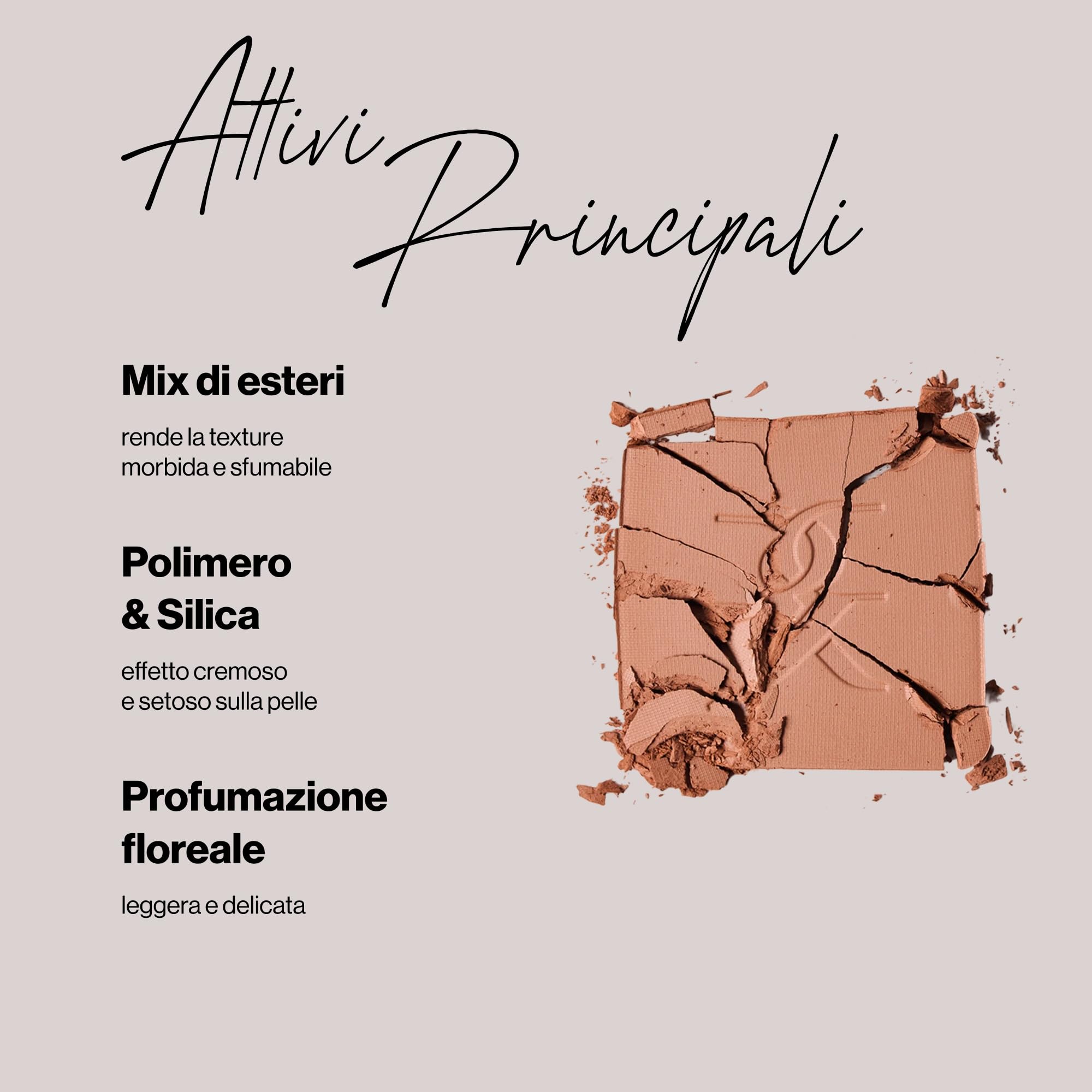 Halo Libre Bronzer 02 - Terra make up viso e terra abbronzante viso in polvere effetto naturale - Texture setosa sfumabile per contouring viso e incarnato uniforme, Made in Italy