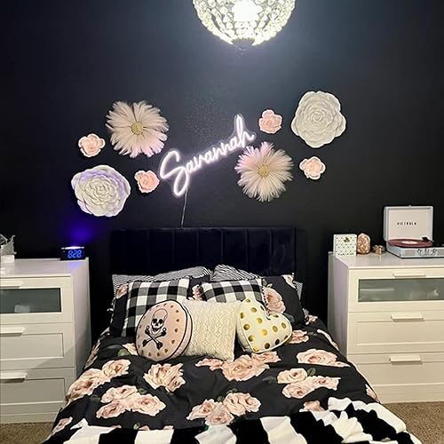 Miniatura 5 de Letrero de neón personalizado para decoración de pared, letreros de luz LED de neón personalizados para dormitorio, feliz cumpleaños, boda, fiesta,