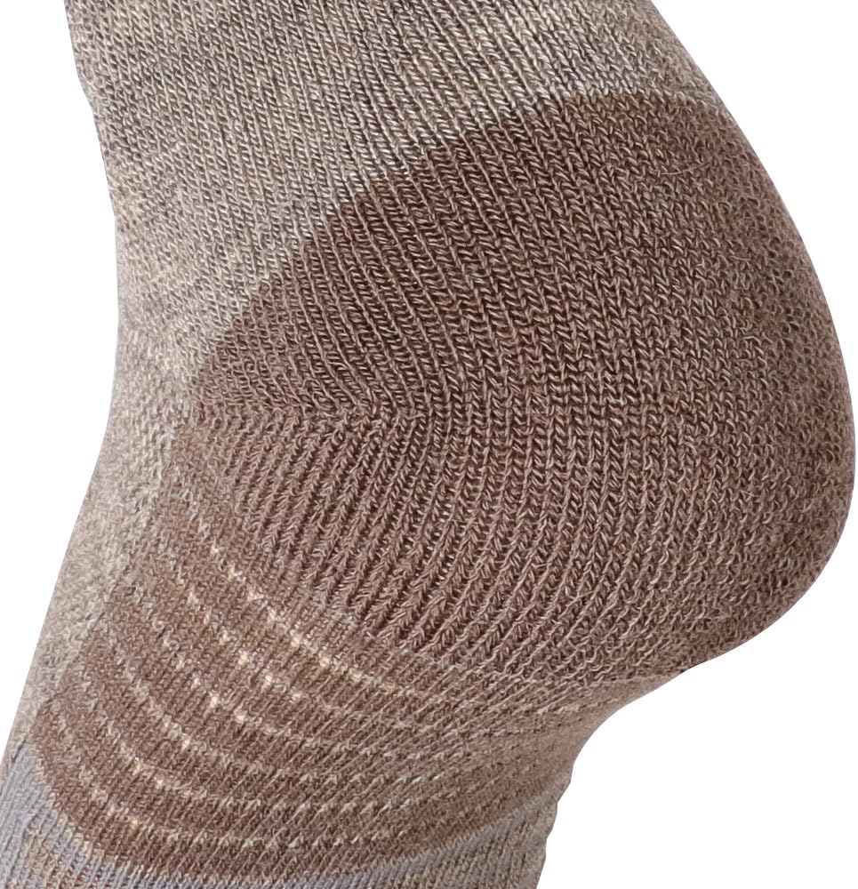 EnerWear 4/6 Pack Unisex Merino Wool Outdoor Hiking Trail Crew Sock - Image 2