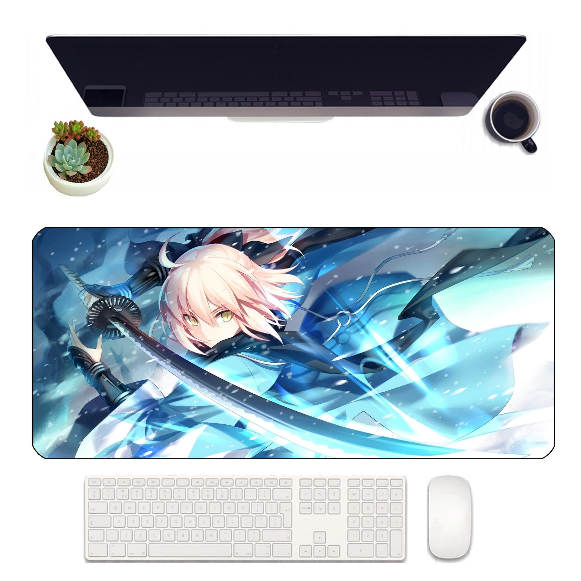 Amazon.co.jp：ゲーミングマウスパッド Fate/Grand Order 沖田総司