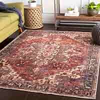 Amazon.com: Livabliss Yuki Vintage Oriental Washable Area