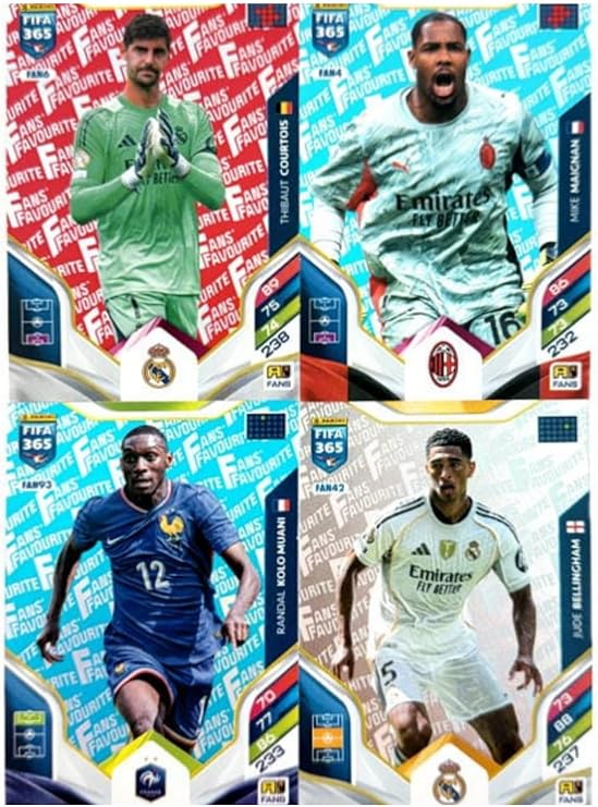 Lisanslı FIFA 365 Adrenalyn XL 2026 Premium Paket, 10 Kart, 100 Kart Box