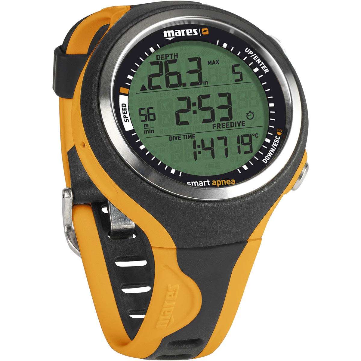 Mares Smart Apnea - Ordenador de Buceo, Talla única
