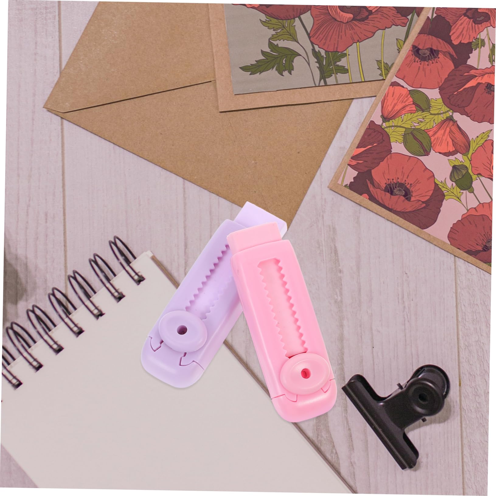 DOITOOL 4 Ensembles Rétractable Couleur École Pour Élèves Traces Pratique Pour Examens Et Tests Scolaires 8 Pièces * 4