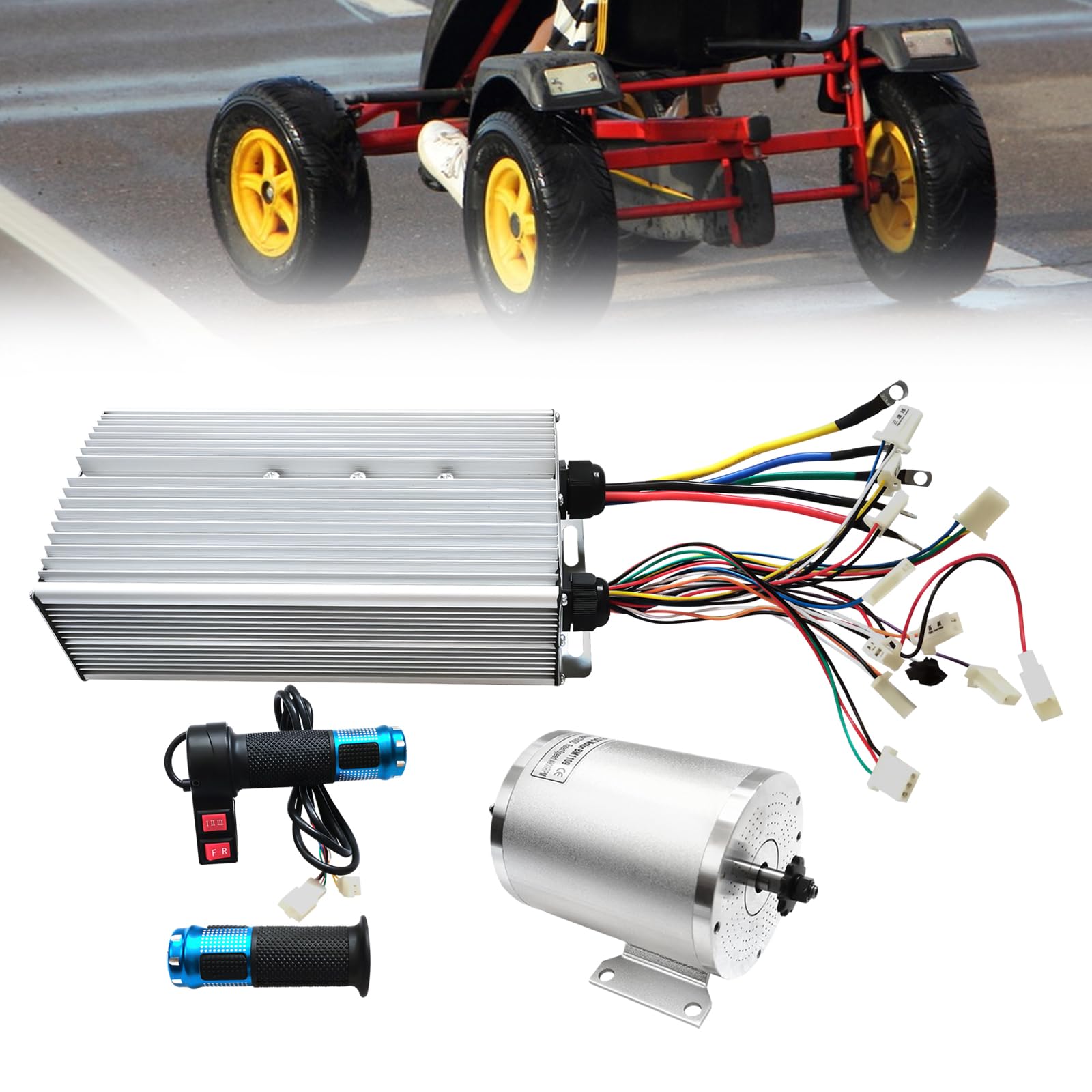 Kit De Conversion Scooter électrique 72V 3000W Moteur Sans Balais + Contrôleur, Neuf