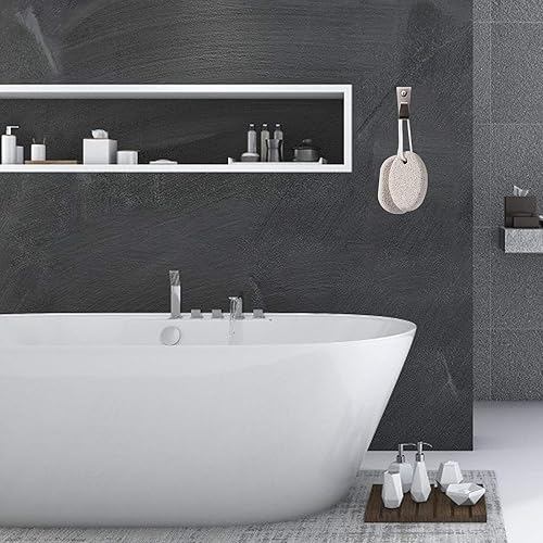 Miniatura 7 de 2 piezas de piedra pómez natural para pies  Asqraqo Lava Pedicura Herramientas de lava para piel dura removedor de callos para pies y manos