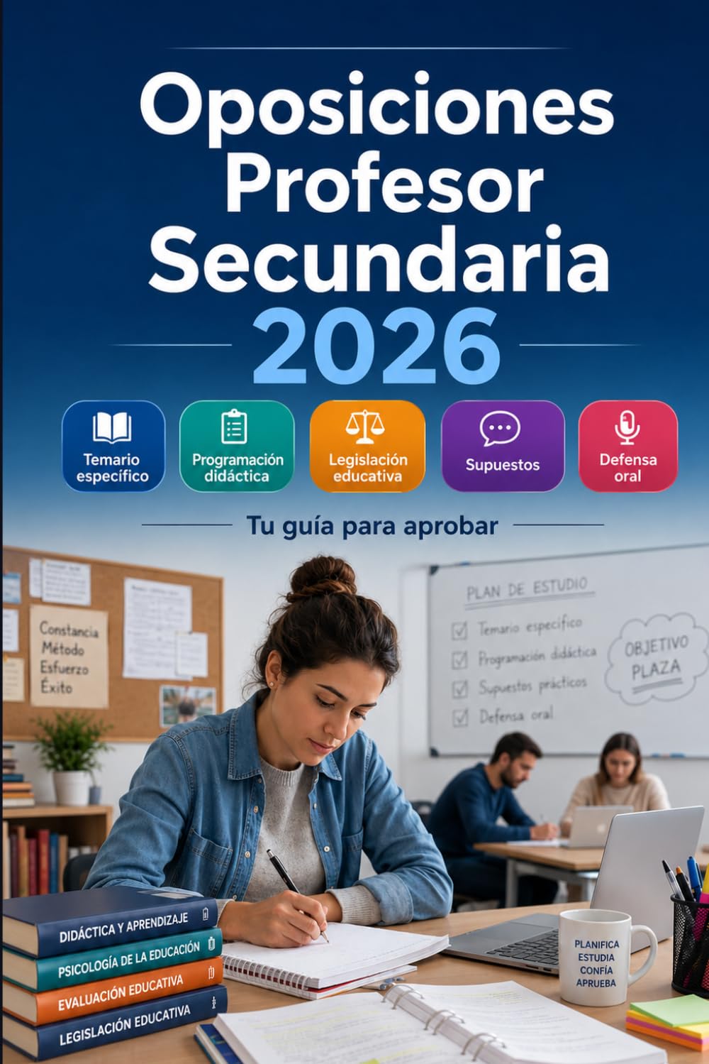 Oposiciones Profesor Secundaria 2026: Temario específico, programación didáctica, situaciones de aprendizaje, legislación educativa, supuestos y defensa oral