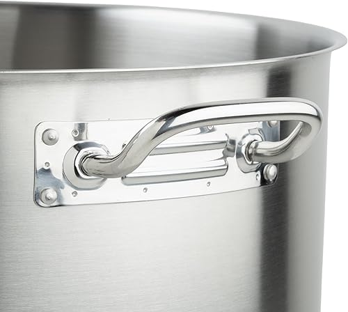 Vista 109 de Winware cacerolas de acero inoxidable, Plateado