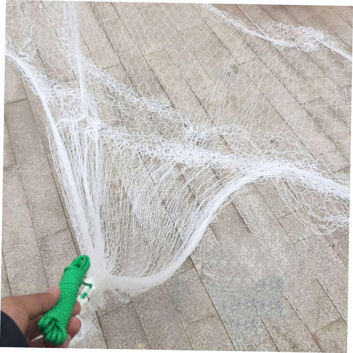 ifundom Wiederverwendbares Weißes Ballon Fallnetz aus Kunststoff für Partyfeiern und Hochzeiten Sicher und Zuverlässig Hält bis 1000 Luftballons Einfach zu Bedienen