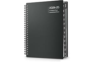 Dunwell Academic Appointment Book 2024 - 2025 Small 15-Minute Schedule Planner with Time Slots