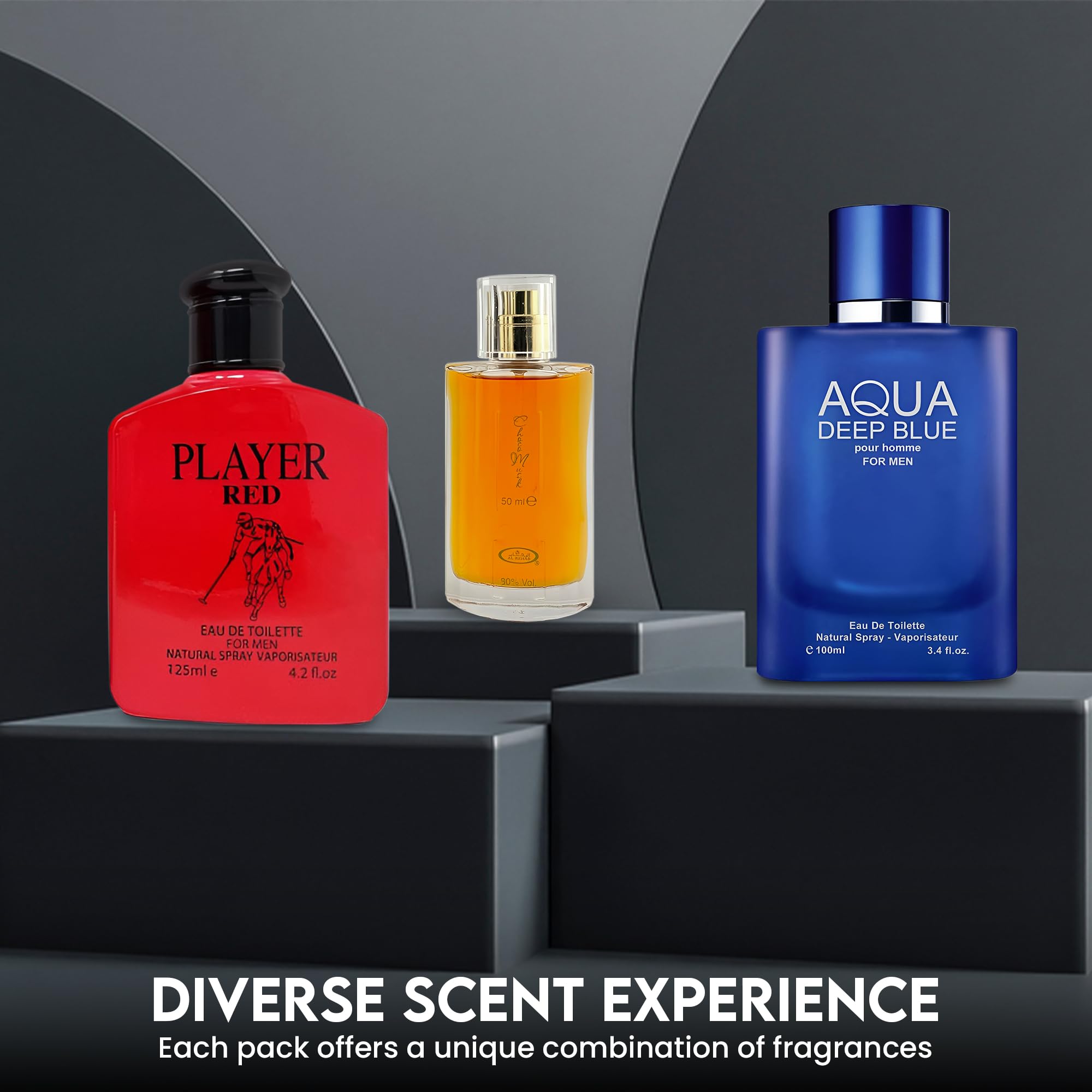 Surprised 2pcs Men Cologne Multiple Amazing Scent Perfume For Men