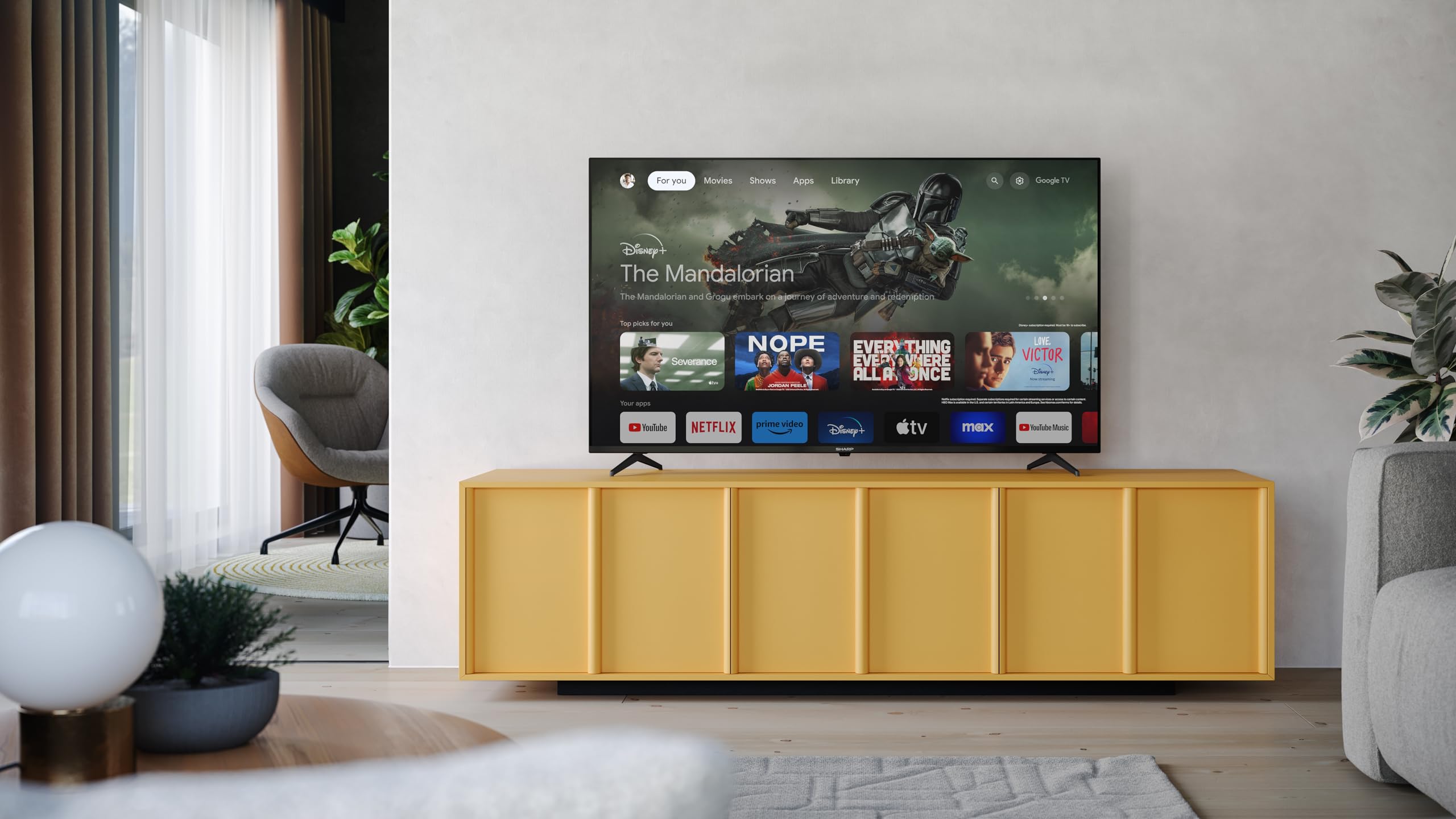Sharp 50GL4260E 50" 4K UltraHD LED Google TV
