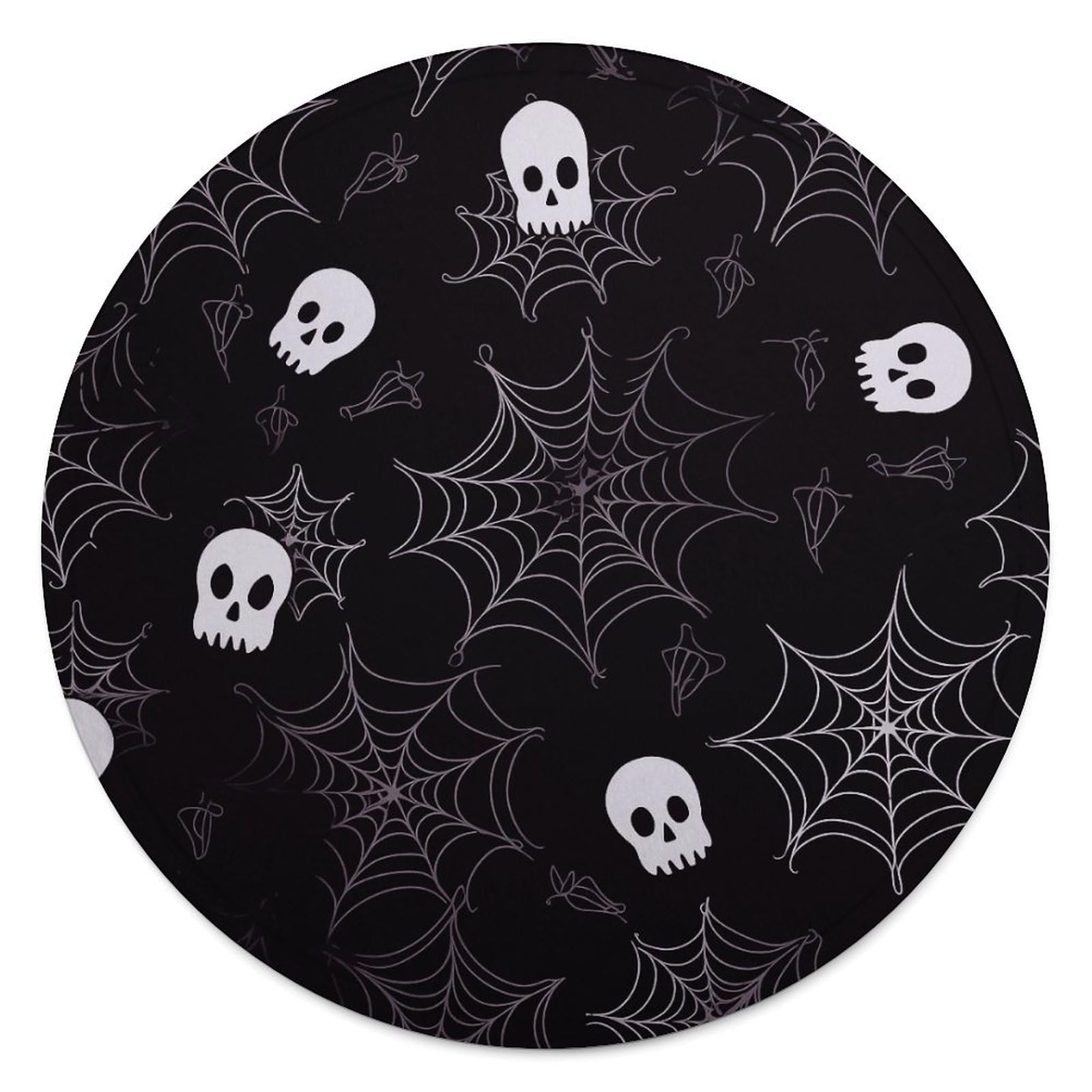 Couverture ronde gothique douce pour en finir avec les plaids trop petits