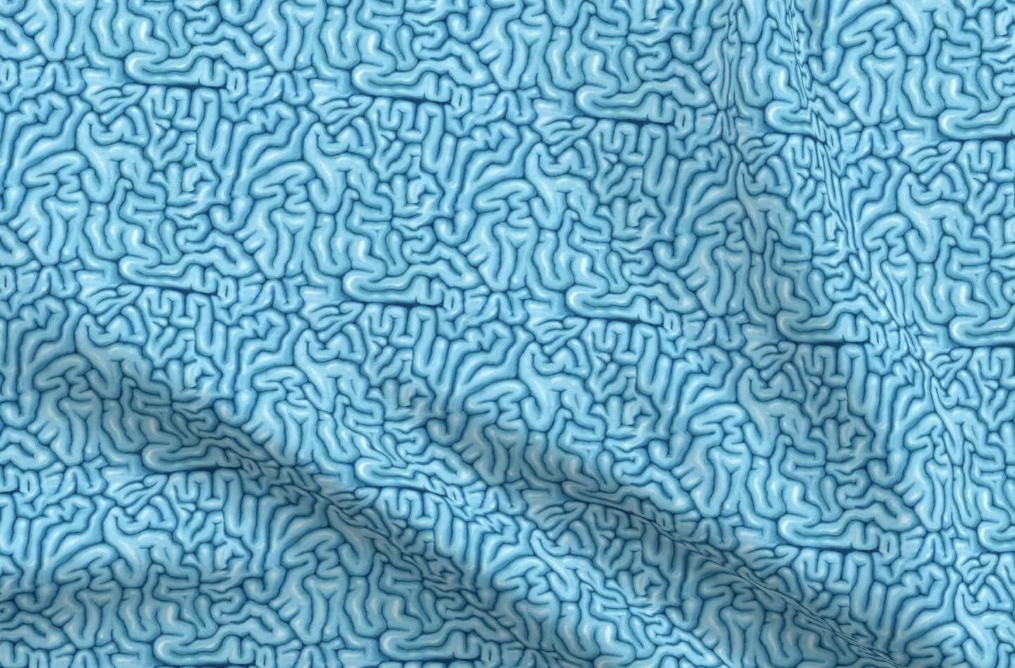Spoonflower Fabric - Occult Witch Pastel Fortune Illustration Heart Tarot Magic Halloween Printed on Petal Signature Cotton Fabric by the Yard - Sewing Quilting Apparel Crafts Decor