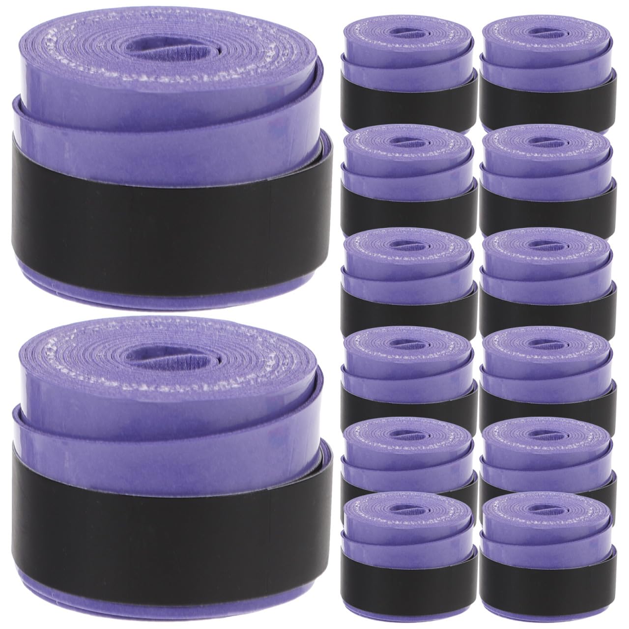 ifundom Fascia bandalette Racchetta Paddle Gli Sport Impugnatura Assorbente per Racchetta da Tennis Fasce per Racchette assorbenti Il ​​Sudore Nastri Antiscivolo assorbenti Rosso