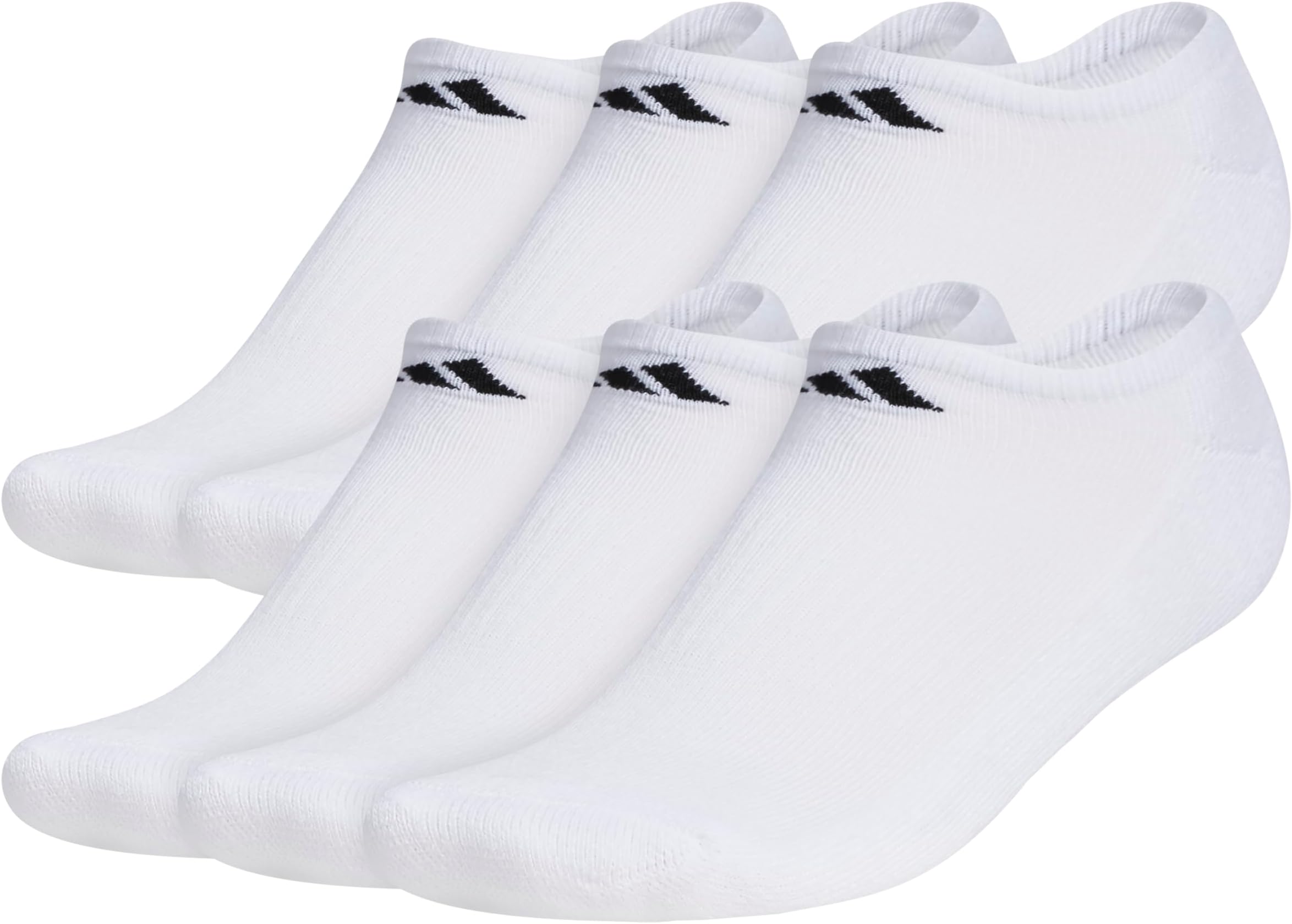 Men's Athletic Cushioned No Show Socks (6 Pairs) Durable & Comfortable